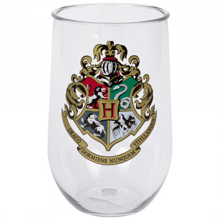 Harry Potter Hogwarts Crest Acrylic Wine Cup